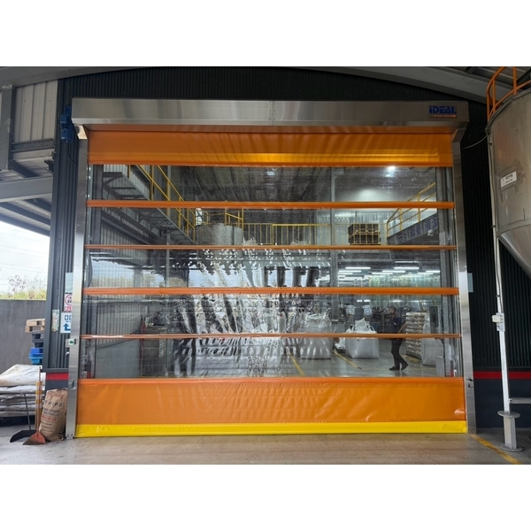 高雄高性能塑膠材料製造廠PVC快速捲門-愛第爾自動化工程有限公司