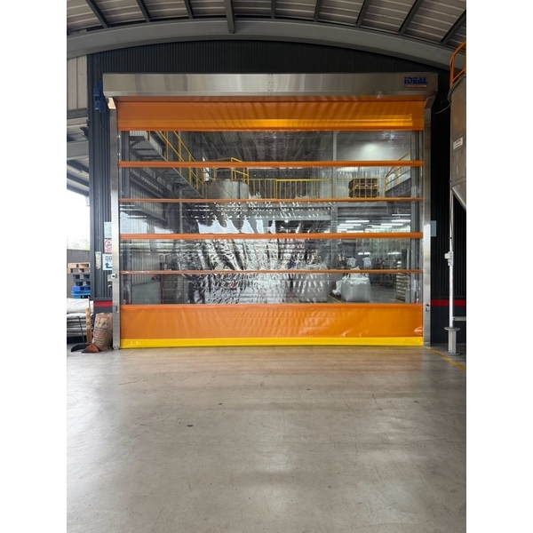 高雄高性能塑膠材料製造廠PVC快速捲門-愛第爾自動化工程有限公司