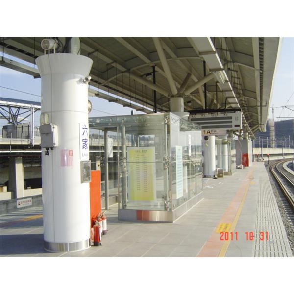六家車站-琺瑯板及結構玻璃候車亭工程 六家車站-琺瑯板及結構玻璃候車亭工程