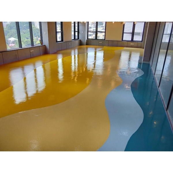 EPOXY地板鋪設(波浪型) EPOXY地板鋪設(波浪型)