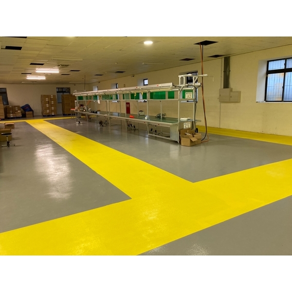 廠房EPOXY耐磨地板鋪設工程 廠房EPOXY耐磨地板鋪設工程