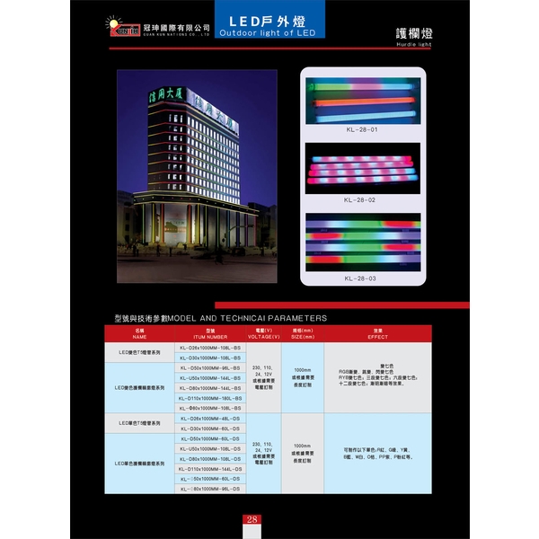 LED 護欄燈