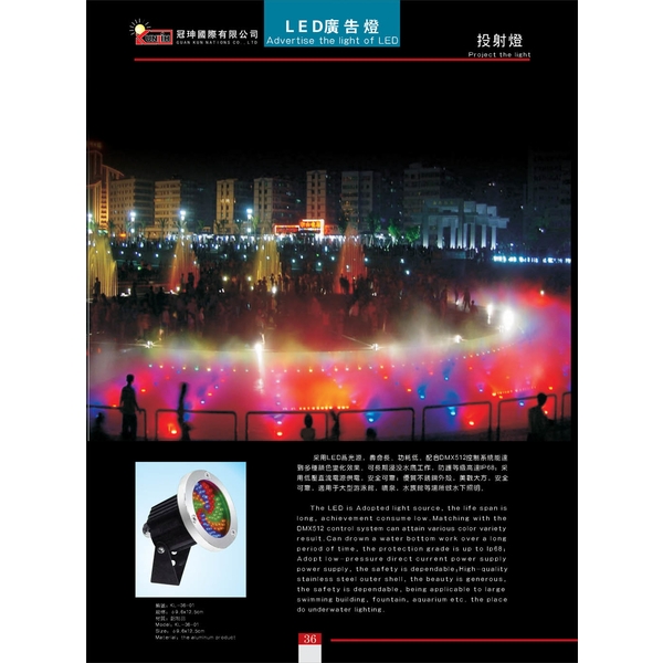 LED投射燈