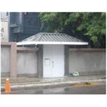 大門造型雨遮 - 仲尉金屬工程有限公司
