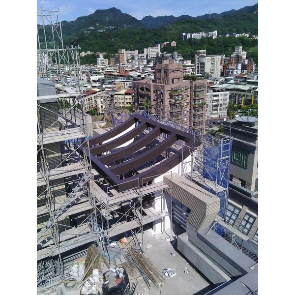 木柵屋頂鋼構造型2-仲尉金屬工程有限公司
