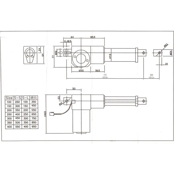 線性致動器.電動滾珠螺桿.電動缸
