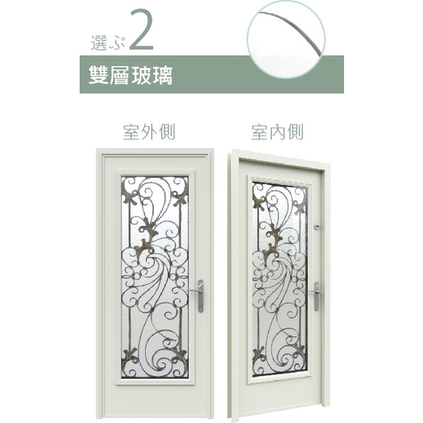 BDAA 採光玻璃門