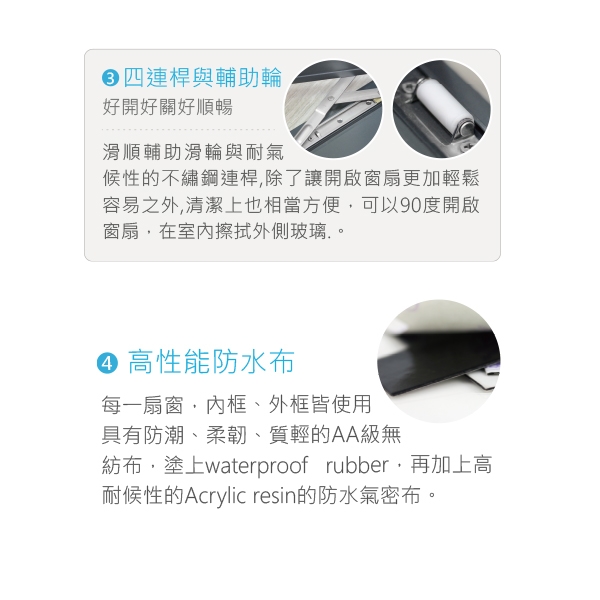 推開窗隔音防盜氣密窗-金美滿有限公司