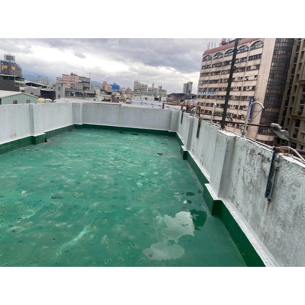 屋頂pu防水膜刨除整理-文得工程行