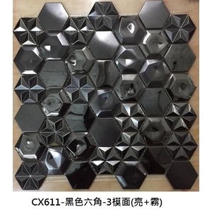 黑色六角 三模面(亮+霧)-吉鈾實業股份有限公司