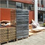 ECO面貼仿木紋塑膠地磚-台北市勞工局