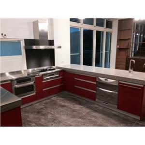 宜蘭三星鄉皮革紋的門片和檯面-天合企業社