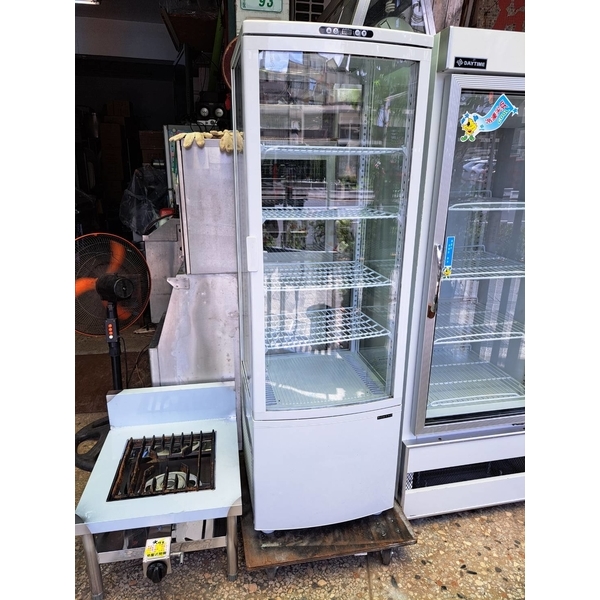四面玻璃展示冰箱