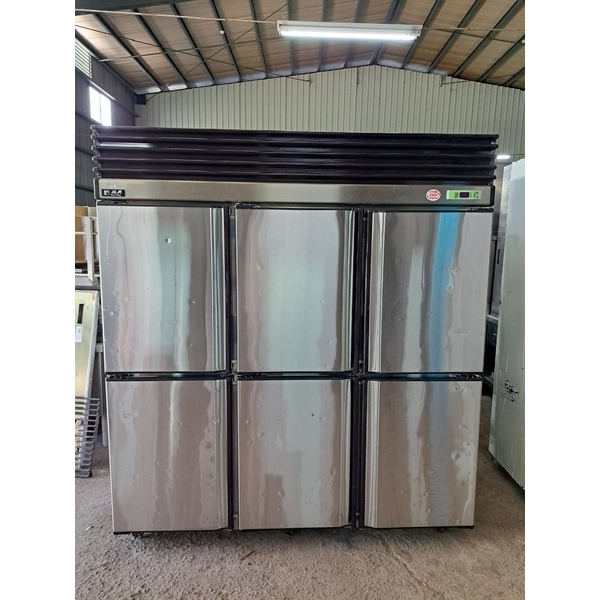 瑞興六門上凍下冷藏冰箱-百順企業行