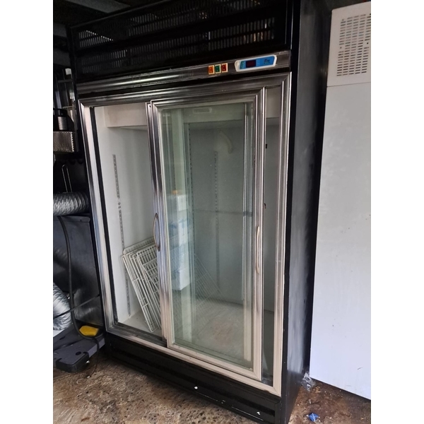 兩門滑門冷藏冰箱