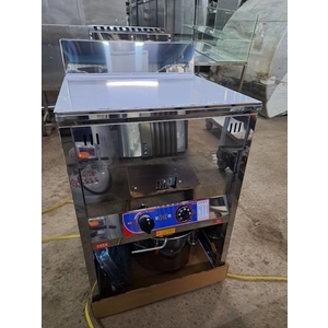豹鼎牌圓管交叉管型油炸機-百順企業行