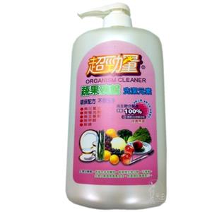 超勁量-蔬果碗盤洗潔精~無毒性誤食無害、無環境荷爾蒙(NP)-寶采田工程行