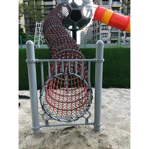 內湖明美公園-遊戲攀爬網-開旭專業圍網有限公司