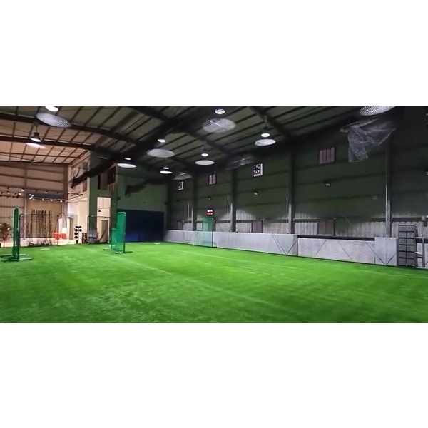 71 Sports投打學苑-升降式電動隔網-開旭專業圍網有限公司