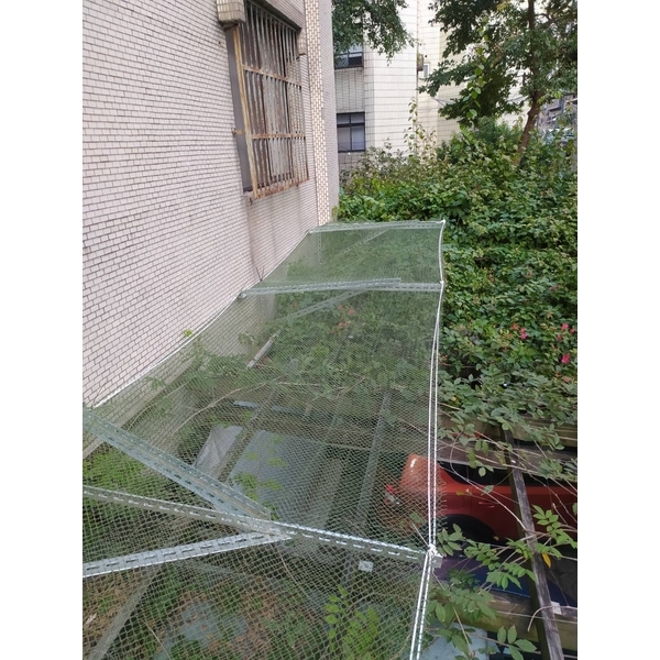 大雅花園華厦-防磁磚墜落網-開旭專業圍網有限公司