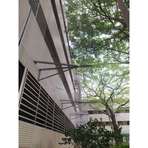 福安國民中學-防磁磚墜落網