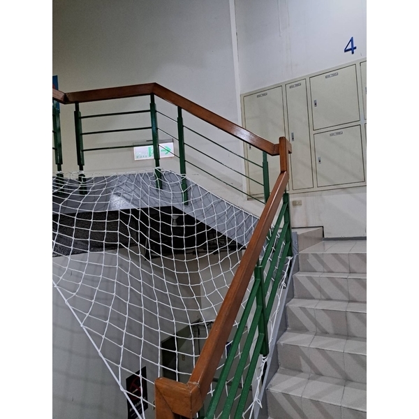 基隆市議會-樓梯防護網-開旭專業圍網有限公司