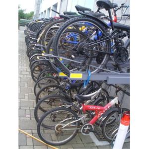 雙層腳踏車架-豪庭電機股份有限公司