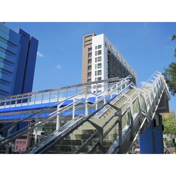 天橋欄杆及鋁包板 天橋欄杆及鋁包板