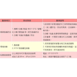 害蟲防治環境消毒-笛發有限公司