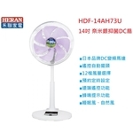 14吋DC 奈米銀抑菌電風扇 (HDF-14AH73U)-奧立科技能源股份有限公司