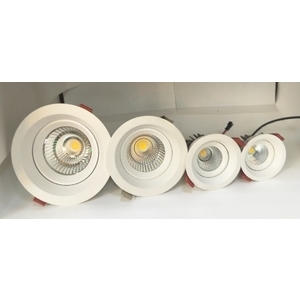 12W崁燈／挖85mm／內縮防眩／可擺動-奧立科技能源股份有限公司