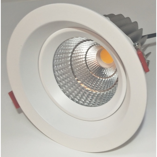 20W 崁燈內縮可擺動／挖孔125mm