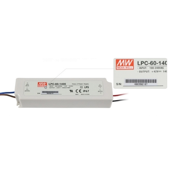 LPC-60-1400 MW LED防水驅動