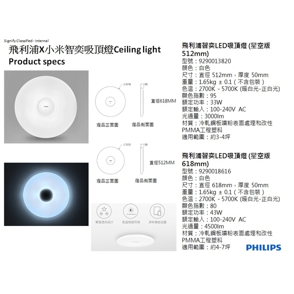 小米智奕吸頂燈-奧立科技能源股份有限公司
