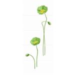 罌栗花圖組4942F-60X150CM-甲等磁磚企業有限公司