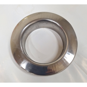 收邊修飾套環(6吋)Q-06 不銹鋼管邊修飾套環 , 牆洞修飾蓋 , 排油煙機排氣管邊修飾 , 排油煙機管用 , 不銹鋼有頸內牆修飾蓋板-泓富實業有限公司