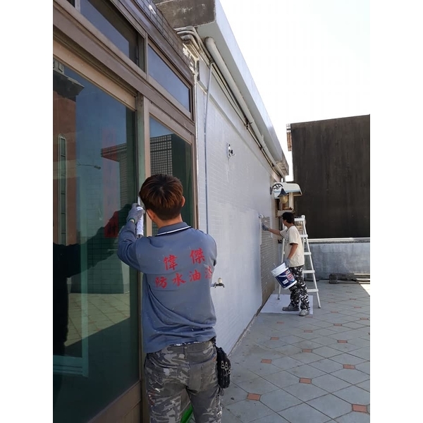 大樓屋頂局部防水工程-新竹水田街