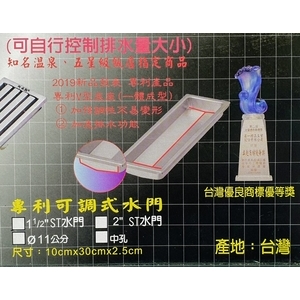 可調水門-昌一精品工業有限公司