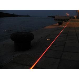 碼頭岸邊光纖燈/地板型彩光板工程-光迅光電科技股份有限公司
