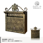 GRP-211 鍛鐵藝術信箱-葡萄藤鍛造藝術公司