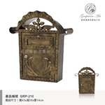 GRP-210 鍛鐵藝術信箱-葡萄藤鍛造藝術公司