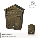 GRP-208 鍛鐵藝術信箱-葡萄藤鍛造藝術公司