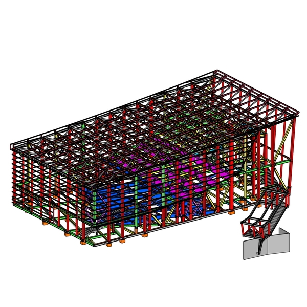 3D鋼構設計-金禾鋼構有限公司/和晉工程行