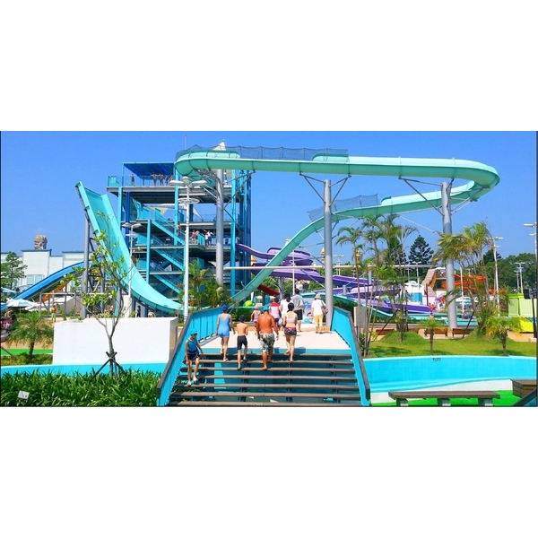 水上樂園滑水道 水上樂園滑水道